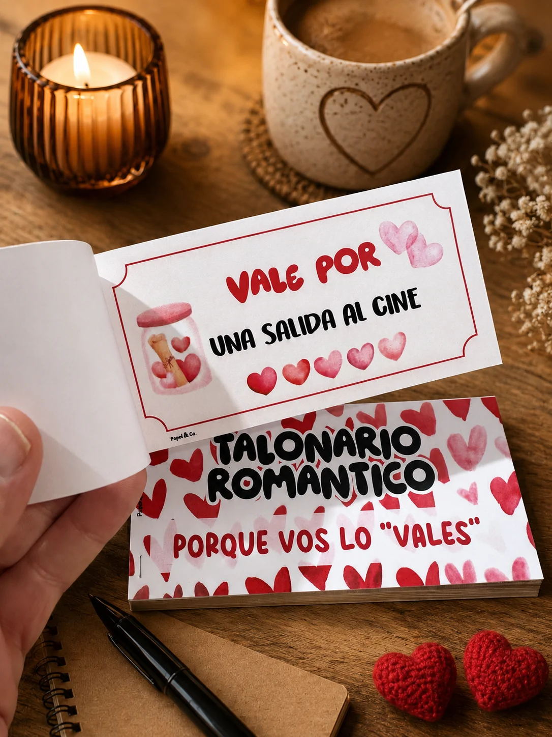 Talonario romantico