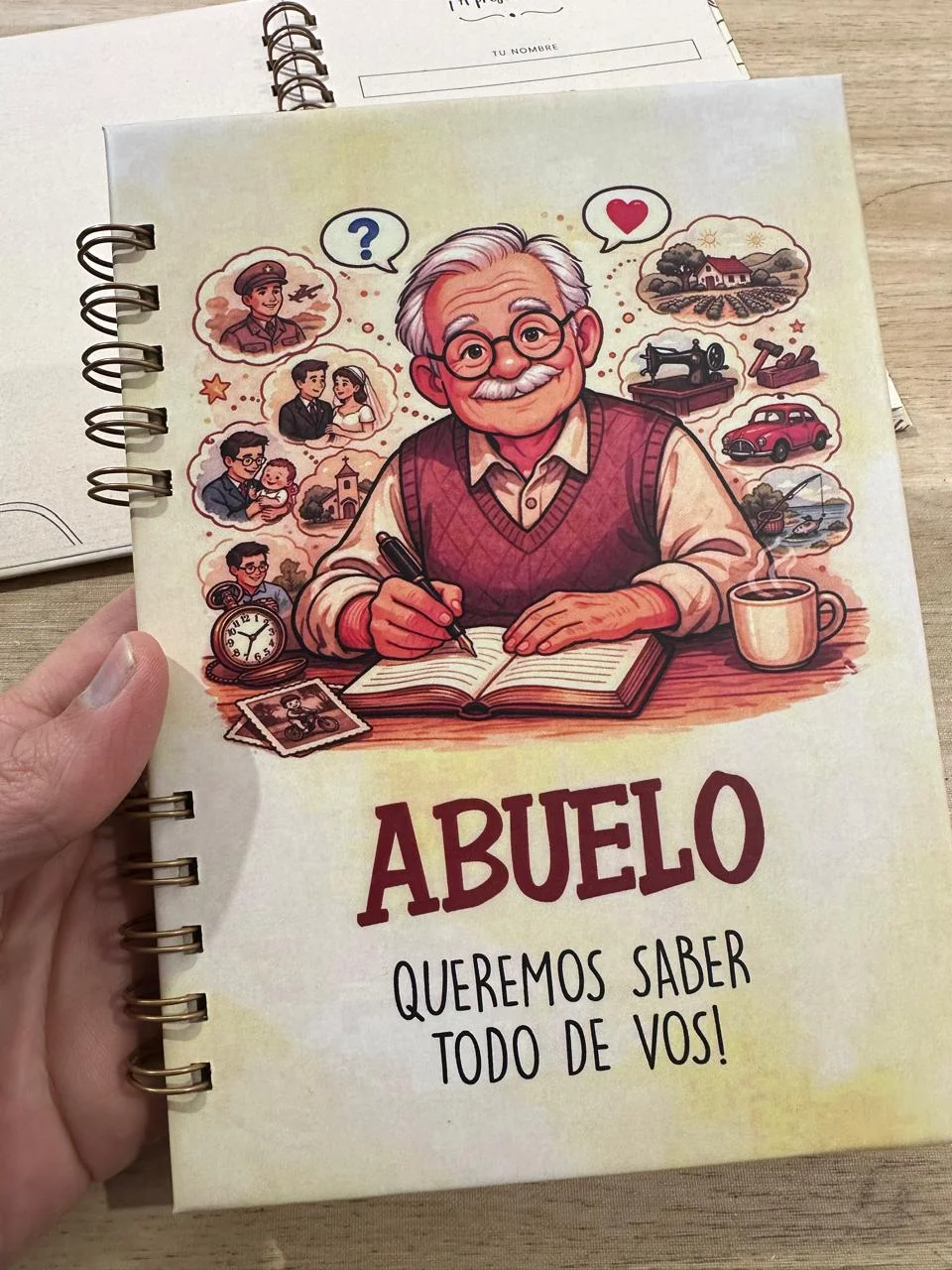ABUELO, QUIERO SABER TODO DE VOS!